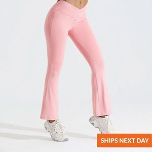 COPY - Flare Crossover Legging - Flare legging - Crossover Legging